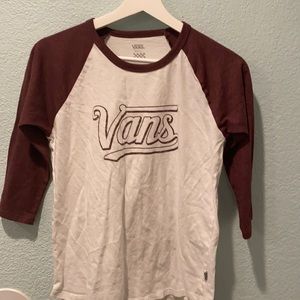 Vans long sleeve shirt